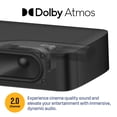 thumbnail image 3 of Westinghouse 2.0 Channel Mini Sound Bar for Smart TV with Roku TV Ready, 120W Dolby Atmos, Bluetooth Speakers, 3 of 8
