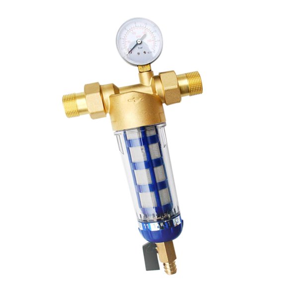 Whole House Water Pre Filter System Water System Protector 1inch 40 Micron for Kitchen Well Water