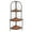 Brown, variant on Cortesi Home Zook Mosaic Corner Shelf, Brown