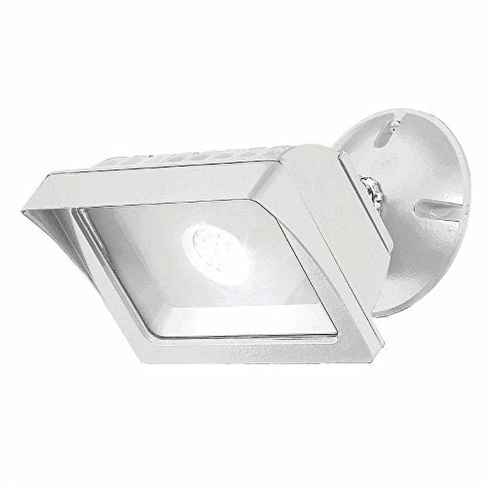 Designers Fountain FL2016N40-06 Integrated Led Adjustable Single-Head White Outdoor Flood Light, 1775 lm, 4000K