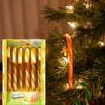 thumbnail image 2 of Flix Candy Creamsicle Peanut & Gluten-Free Christmas Candy Canes, 6 Ct, 1 Pack, 2 of 8
