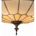 thumbnail image 2 of Meyda Tiffany 170004 Vincent Honeycomb 3 Light 15" Wide Semi-Flush Bowl Ceiling Fixture -, 2 of 7