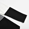 thumbnail image 4 of Odeerbi Clearance Women Maternity Shirts Nursing Clothes Top Blouses T-shirt Long Sleeve Stripe Black, 4 of 9