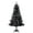Black, variant on 6.5' Pre-Lit Madison Pine White Artificial Christmas Tree with Color-Changing LED Lights, by Holiday Time