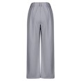 thumbnail image 4 of Mrasaso Gifts for her! Rompers for Women,Women Pants,Outdoor Casual Pants,High Waist,Wide Leg,Versatile Design,Pocketed Long Pants for Women,Gray|M, 4 of 7