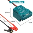 thumbnail image 4 of 11AWG Jumper Cables Car Accessories For Ein*hell 18V 20V Battery Jump Starting Car Using Tool Battery NEW, 4 of 10