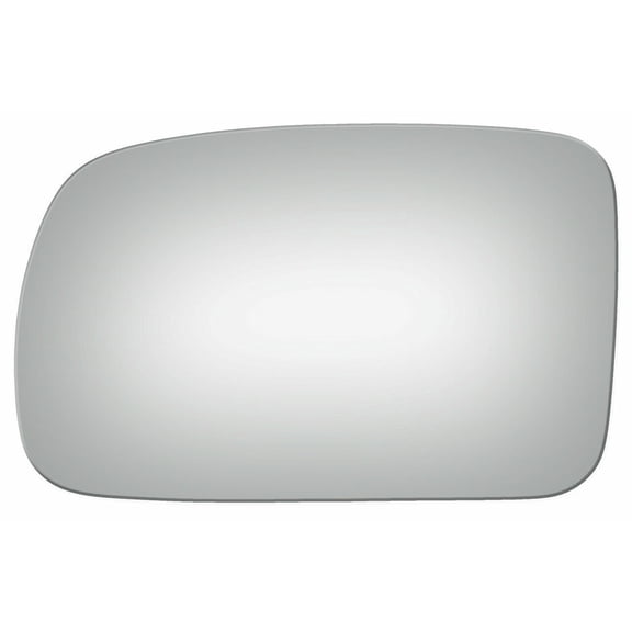 Flat Driver Side Replacement Mirror Glass Fits 1999-2002 Nissan Quest W/O Baking Plate