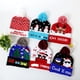 thumbnail image 2 of Gorro navideño de moda para otoño e invierno, gorro de punto con luz LED, colorido, luminoso, cálido, para adultos, con gorro de bola, 2 of 4
