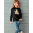 thumbnail image 2 of Halloween Sloth W Little Ghost Long Sleeve Toddler -Image by Shutterstock,  2 Toddler, 2 of 4