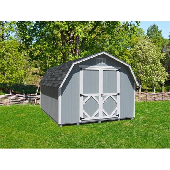 Little Cottage 12x20 CWGB-4-WPNK Classic Gambrel Barn 4 ft. DIY Kit, 12 x 20 ft.
