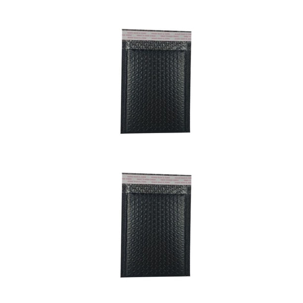 Bewildely Paquete duradero de 30 bolsas para envíos postales confiables, bolsas para envíos postales para bolsas forradas impermeables negro 13*18+4cm 2Conjunto