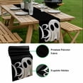 thumbnail image 5 of Halloween Table Runner - 90 Inch Long, Kitchen Dining Table Runner Dresser Scarves, Cartoon Funny Error Ghost Black Farmhouse Decor for Coffee Tables Wedding Party Banquet, 5 of 8