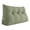Green, variant on Johnear Wedge Pillows Headboard Reading Pillow Backrest Pillows for Sitting Up in Bed Rest Large Triangle Bolster Cushion Cotton Linen Daybed Pillow Lumbar Support (Darkgray, Twin)