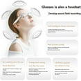thumbnail image 3 of Ai Interpretation Smart Glasses, 164-Language Translation, Photochromic Lenses, Ai Chat & Hands-Free Audio, Wireless Bluetooth Real-Time Simultaneous Interpretation Glasses Unisex, 3 of 7