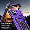 thumbnail image 5 of for iPhone 11 Pro Case with Screen Protector,Sliding Camera Cover,-Grade Cover with  Stand Phone Case 5.8" Purple, 5 of 12