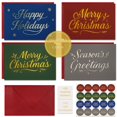 thumbnail image 1 of Tarjetas Navideñas Cheerin Feliz Navidad Paquete de 20, 5x7 Pulgadas, 1 of 6