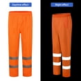 thumbnail image 3 of Waterproof Breathable high visibility reflective Rain Pant, 3 of 4