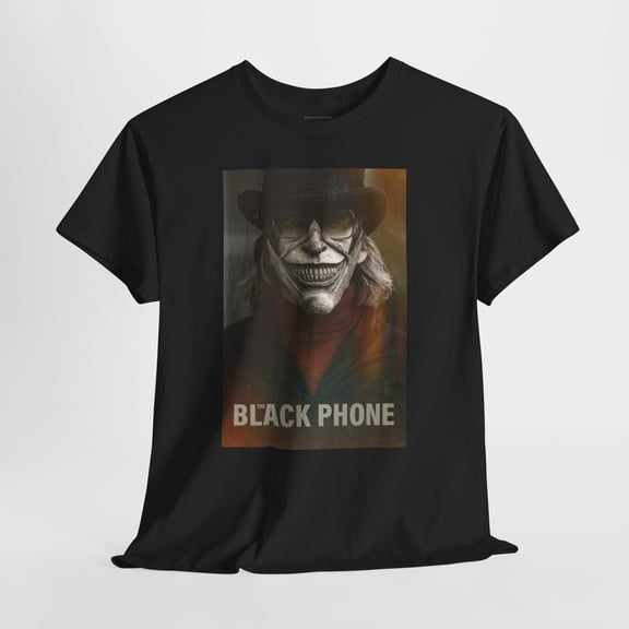 The Black Phone 2022 Retro Movie Poster Horror Unisex Graphic T-Shirt