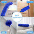 thumbnail image 4 of 4-in-1 Extendable Microfiber Duster Extension Rod Ceiling Fan Duster Dust Removal Ceiling Dusting Duster Cleaning Tool, 4 of 6