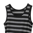 thumbnail image 3 of Lmnyox Fashion Striped Tank Tops for Women Comfy Casual Sleeveless Round Undershirts Summer Basic T Shirts, 3 of 5