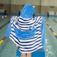 thumbnail image 2 of Toalla de baño para niños, envoltura para niños y niñas, toallas de playa con capucha para piscina, albornoz, algodón absorbente de felpa suave WD.WDQZL Ropa, 2 of 5