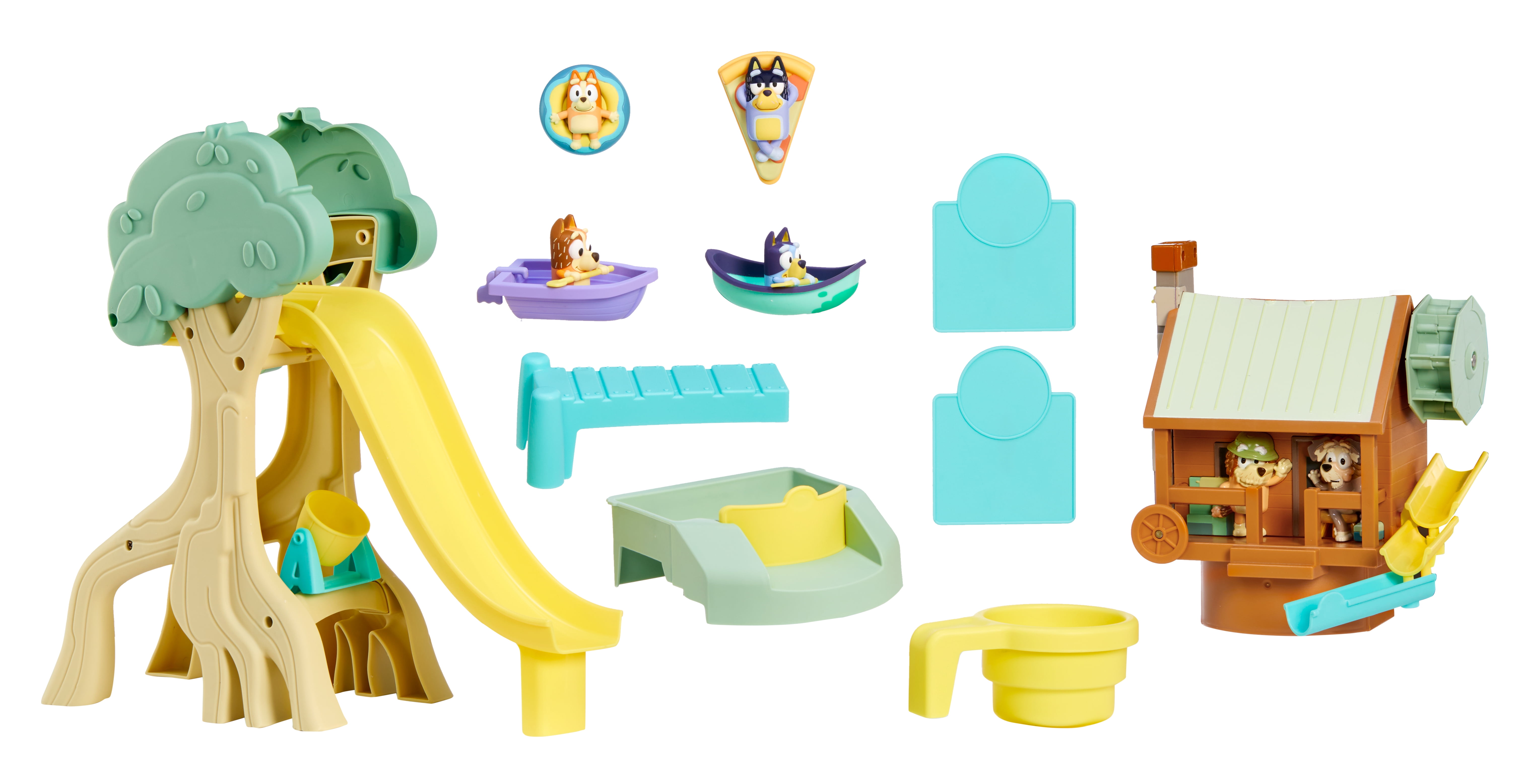 Little Tikes Bluey Bushland Adventure with 6 Accessories, Bluey Active Play, Boys, Girls Ages 2-4