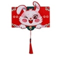 thumbnail image 2 of WREESH 2023 New Spring Festival Creative Folding Rabbit Year Pressure High-grade Red Envelopes Clearance, 2 of 4