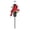 C, variant on Solar Cardinal Memorial Stake with LED Light, Metal Cemetery Decoration, Sympathy Outdoor Grave Marker for Loss of Loved Ones
