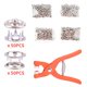 thumbnail image 1 of Alicates de Metal para manualidades, juego de botones de costura, hebilla de cinco garras, cierre a presión, herramienta de ropa para bebés, niños y adultos, regalo, 1 of 4