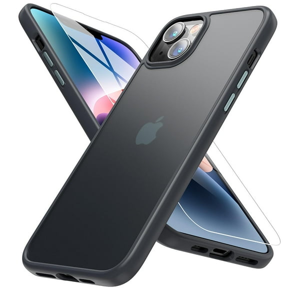 Funda MYBAT Skin Feeling para iPhone 14 Negra