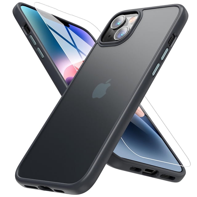 Funda MYBAT Skin Feeling para iPhone 14 Negra