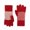 Red, variant on Ociviesr Winter Knitted Gloves Stretchy Full Fingers Gloves For Men Women Or Mittens for Women Cold Weather Heated Gloves Mittens Toddler