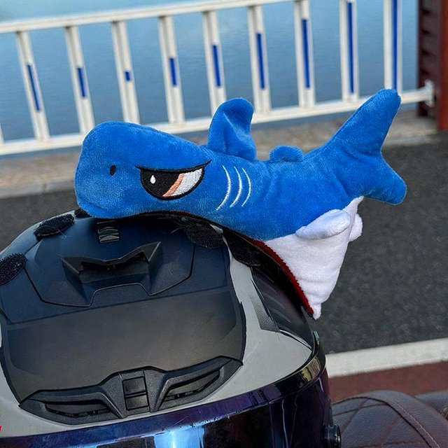 ZOUBAOQ Motorcycle Shark Helmet Decoration