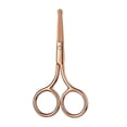 thumbnail image 2 of Jinsinto Nose Hair Scissors, Multipurpose Nose And Ear Rounded Tip Scissors, For Trimming Nasal Hair, Also For Grooming Eyebrows, Ear Hair And Beards(3pcs), 2 of 5