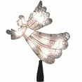 thumbnail image 2 of Brite Star 11" LED Lighted Gold Shimmer Angel Christmas Tree Topper - Warm Clear Lights, 2 of 4