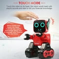 thumbnail image 3 of HILABEE RC Robot Intelligent Singing LED Eyes Robot Science Gift Red, 3 of 7