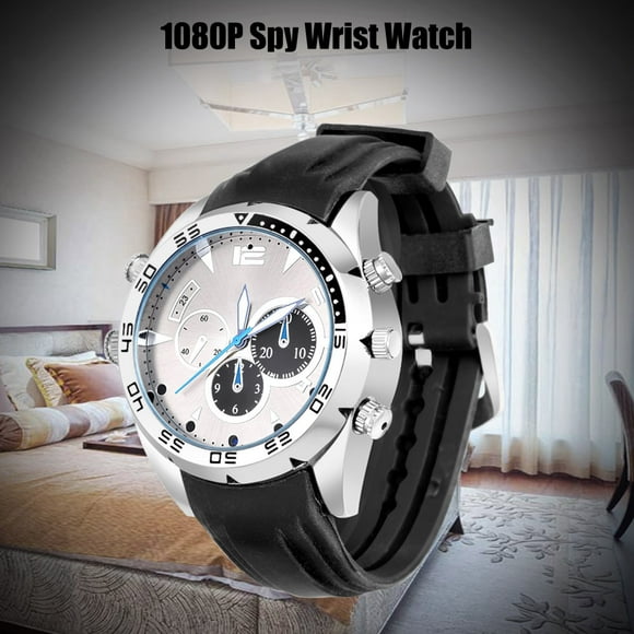 1080P 16GB IR Night Vision Hidden Video Camera Waterproof Spy Wrist Watch