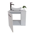 thumbnail image 3 of Gabinete para Baño DECOMOBIL con Lavamanos y Monomando Derecho Blanco, 3 of 4