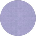 thumbnail image 1 of Ahgly Company Indoor Round Patterned Purple Mimosa Purple Area Rugs, 6' Round, 1 of 6