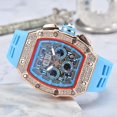 thumbnail image 1 of Reloj Hombre Rm Top Luxury Business Brand 6-pin Multifunctional Quartz Movement Alloy Quartz Watch Barrel Shaped, 1 of 5