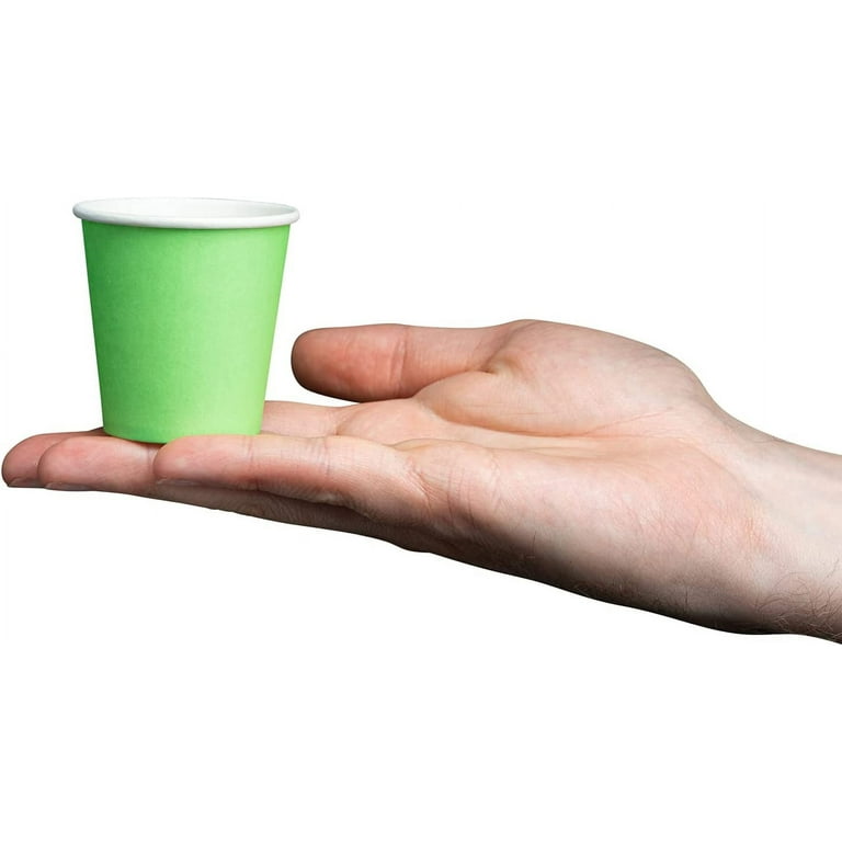 Comfy Package [300 Count] 3 oz. Small Paper Cups, Disposable Mini Bathroom Mouthwash Cups - Assorted Colors