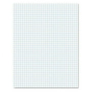 2PK Ampad Quadrille Pads, Quadrille Rule (4 sq/in), 50 White (Heavyweight 20 lb Bond) 8.5 x 11 Sheets (22000)