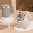thumbnail image 4 of WORTHBUY Taza de acero inoxidable 304 de 450 ml, taza de agua de doble capa, taza para beber antiescaldaduras, artículos para beber para estudiantes y adultos, 4 of 5