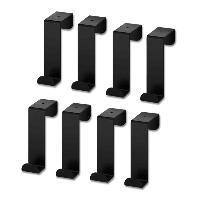 Organizador de Espacio para Puertas LUXVI negro 8 pzs