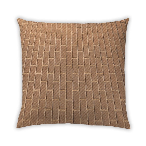Ahgly Company Outdoor Square Contemporary Throw Pillow, 18 inch by 18 inch