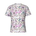 thumbnail image 4 of Vsdgher Summer with Flamingo Print Men's Dry Fit Mesh Athletic Shirts Moisture Wicking Tennis T-Shirt Tops, 4 of 9