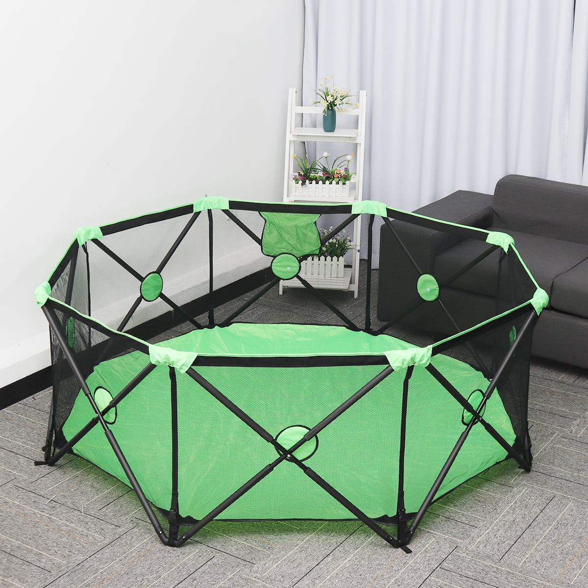 8 panel play yard walmart