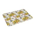 thumbnail image 4 of KLL Bird Sunflowers Print Front Door Mat Indoor Outdoor Entrance, Non-Slip Mat All-Weather Doormat Indoor Outdoor Rug Patio Porch Entryway Mat, 23.6''x15.7'', 4 of 7