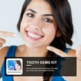 thumbnail image 3 of Minkissy 2Packs DIY Tooth Gems White Crystal Teeth Jewelry Kit with Accessories, 3 of 5
