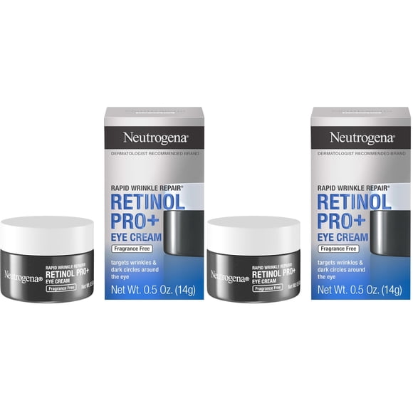 Crema para ojos Neutrogena Rapid Wrinkle Repair Retinol Pro+ 15 ml x2